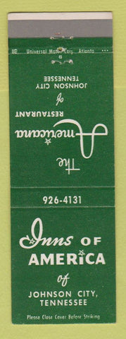 Matchbook Cover - Inns of America Johnson City TN