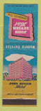 Matchbook Cover - John Sevier Hotel Johnson City TN WEAR