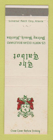 Matchbook Cover - The Talbot Delray Beach FL