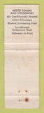 Matchbook Cover - Sea Glades Motel Florida City FL WEAR