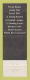 Matchbook Cover - The Dome Motor Inn Marinette WI