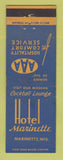 Matchbook Cover - Hotel Marinette WI