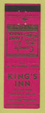 Matchbook Cover - King's Inn Milwaukee WI