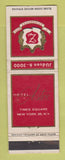 Matchbook Cover - Hotel Astor New York City
