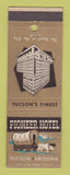 Matchbook Cover - Pioneer Hotel Tucson AZ