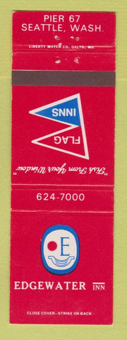 Matchbook Cover - Edgewater Inn  Seattle WA