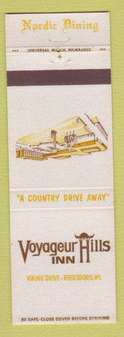 Matchbook Cover - Voyageur Hills Inn Reedsburg WI