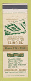 Matchbook Cover - Motel Hamilton Utica NY