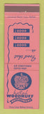 Matchbook Cover - Hotel Woodruff Watertown NY