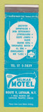 Matchbook Cover - Belmar Motel Latham NY