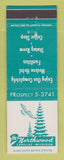 Matchbook Cover - Northwood Hotel Cadillac MI #1