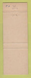 Matchbook Cover - Northwood Hotel Cadillac MI #1