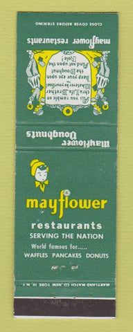 Matchbook Cover - Mayflower Restaurants