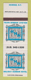 Matchbook Cover - Holiday Harbor Hotel Oswego NY