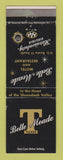 Matchbook Cover - Belle Meade Motel Harrisonburg VA