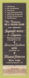 Matchbook Cover - Belle Meade Motel Harrisonburg VA