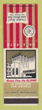 Matchbook Cover - Crockett Hotel Motor Inn San Antonio TX