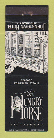 Matchbook Cover - Hungry Horse Johnstown Hotel NY