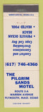 Matchbook Cover - Pilgrim Sands Motel Plymouth MA