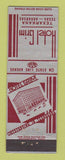 Matchbook Cover - Hotel Grim Texarkana TX AR