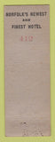 Matchbook Cover - Southland Hotel Norfolk VA