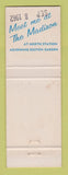 Matchbook Cover - Hotel Madison Boston MA