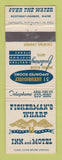 Matchbook Cover - Fisherman's Wharf Inn and Motel Boothbay Harbor ME