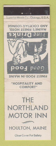 Matchbook Cover - Northland Motor Inn Houlton ME