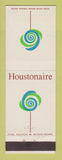 Matchbook Cover - Houstonaire Motor Inn Houston TX