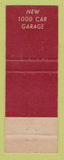 Matchbook Cover - Empire Room Rice Hotel Houston TX