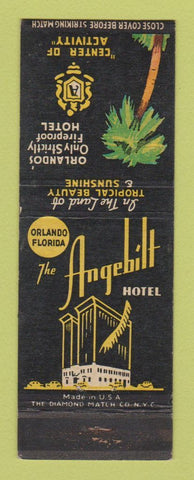Matchbook Cover - Angebilt Hotel Orlando FL WEAR
