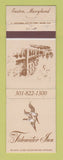 Matchbook Cover - Tidewater Inn Easton MD