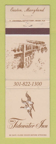 Matchbook Cover - Tidewater Inn Easton MD