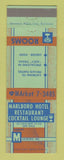 Matchbook Cover - Marlboro Hotel Restaurant Marlboro MD