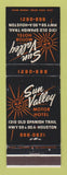 Matchbook Cover - Sun Valley Motor Hotel Houston TX