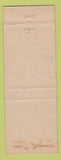 Matchbook Cover - Round Table Inn Kingsville TX
