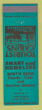 Matchbook Cover - South Bend Courts Cafe oil gas Lamesa TX