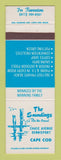 Matchbook Cover - The Soundings Dennisport MA Cape Cod