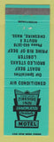 Matchbook Cover - Green Acres Fireside Inn Restaurant Motel Cheshire MA