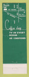 Matchbook Cover - Mayfair Inn Syracuse NY