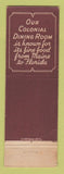 Matchbook Cover - Stratford Hotel Fredericksburg VA WEAR