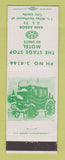 Matchbook Cover - The Stage Stop Motel Ann Arbor MI