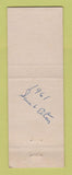 Matchbook Cover - The Stage Stop Motel Ann Arbor MI