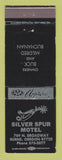 Matchbook Cover - Silver Spur Motel Burns OR