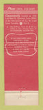 Matchbook Cover - Stamford Motor Inn CT
