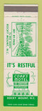 Matchbook Cover - Cobb's Motel Rocky Mount NC