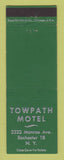 Matchbook Cover - Towpath Motel Rochester NY