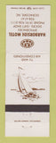 Matchbook Cover - Harborside Motel Ocracoke NC