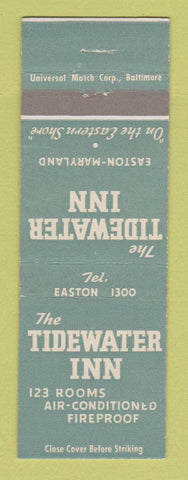 Matchbook Cover - Tidewater Inn Easton MD
