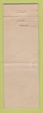 Matchbook Cover - Jefferson Hotel Waterville ME